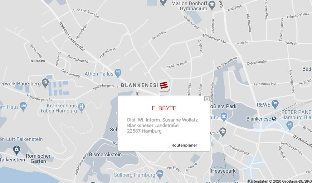 Webdesign Hamburg-Blankenese